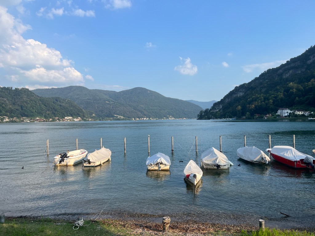 Der Lago di Lugano mit dem&nbsp;LOEF
